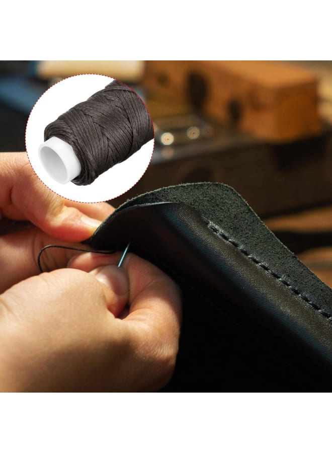 10 Rolls Wax-coated Polyester Threads 13 Yards 1mm Dia Leather Sewing Thread Cord - Image 4