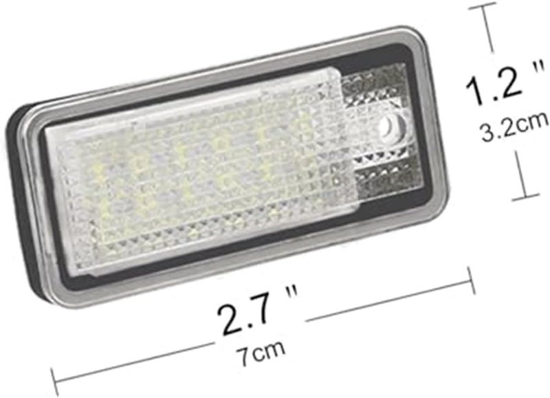 Wivplex 2PCS License Plate Light for Audi Models - Image 3