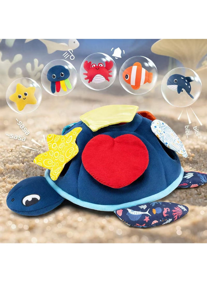 ألعاب أطفال من عمر 6 إلى 12 شهرًا - ألعاب مونتيسوري حسية من الورق المقوى الناعم للأطفال من عمر 6 أشهر إلى 6-12 شهرًا للأطفال الصغار من عمر سنة واحدة هدية عيد ميلاد للأولاد والبنات - Image 1