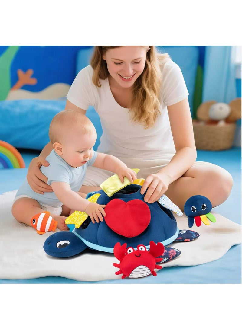 ألعاب أطفال من عمر 6 إلى 12 شهرًا - ألعاب مونتيسوري حسية من الورق المقوى الناعم للأطفال من عمر 6 أشهر إلى 6-12 شهرًا للأطفال الصغار من عمر سنة واحدة هدية عيد ميلاد للأولاد والبنات - Image 4