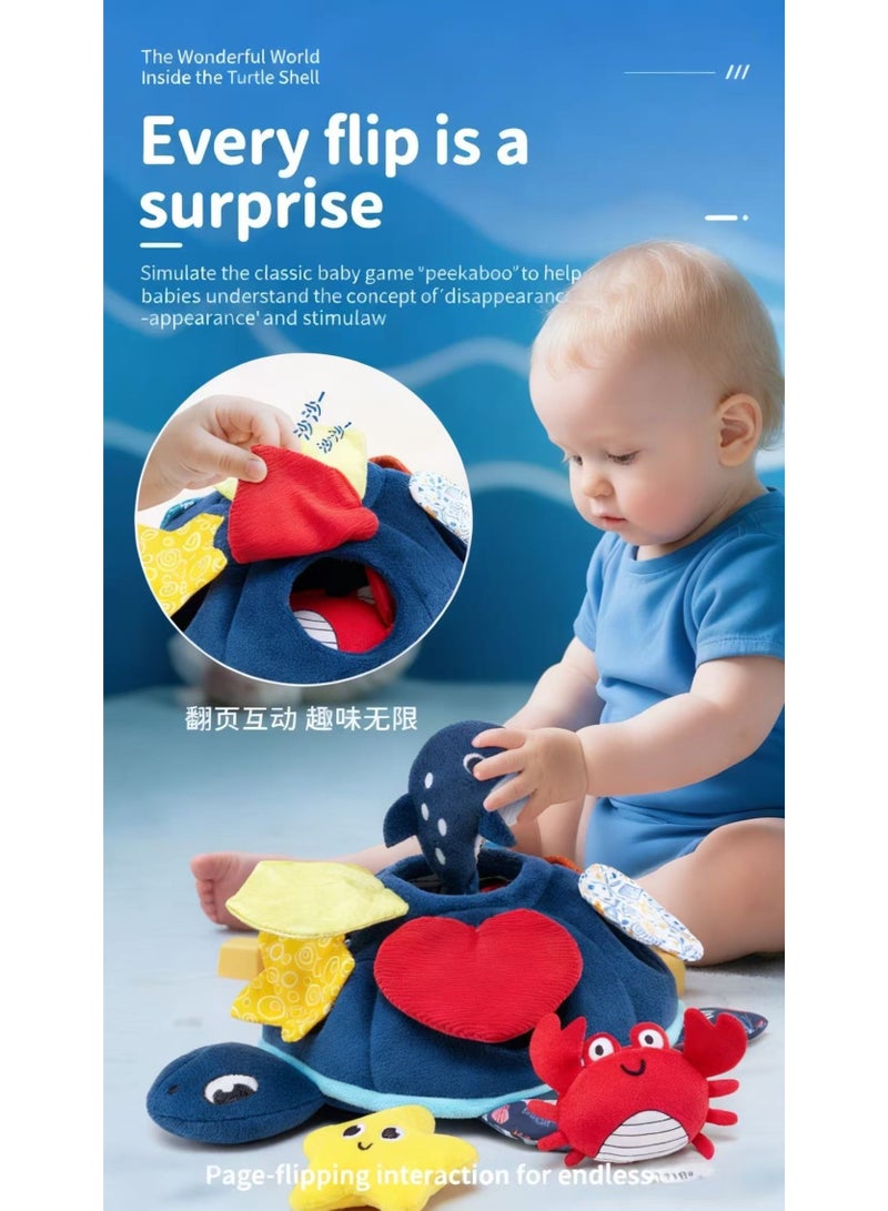 ألعاب أطفال من عمر 6 إلى 12 شهرًا - ألعاب مونتيسوري حسية من الورق المقوى الناعم للأطفال من عمر 6 أشهر إلى 6-12 شهرًا للأطفال الصغار من عمر سنة واحدة هدية عيد ميلاد للأولاد والبنات - Image 2