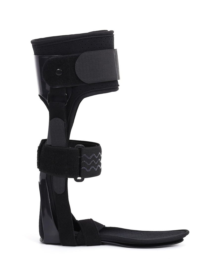 Excefore Medical AFO Foot Drop Brace, Ankle Foot Orthosis Drop Foot Stabilizer Support for Walking with Shoe for Men and Women for Stroke, MS, Hemiplegia Foot Drop, ALS, Medium-Right  - Image 1