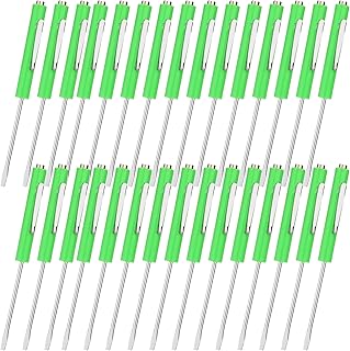 Minatee Minatee 30 Pcs Pocket Screwdriver Mini Tops and Pocket Clips Magnetic Slotted Screwdriver Pocket with Magnet Small  - Image 1
