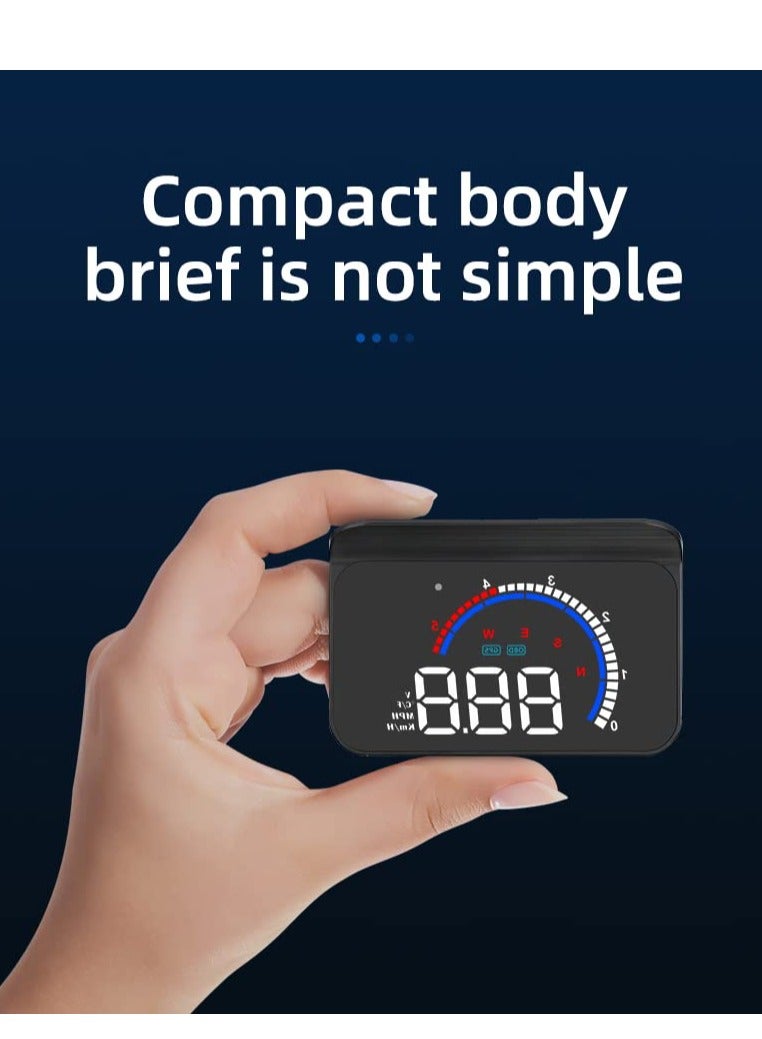 جولف لينك شاشة عرض أمامية GULFLINK (HUD) عداد سرعة السيارة M13 PLUS - Image 5