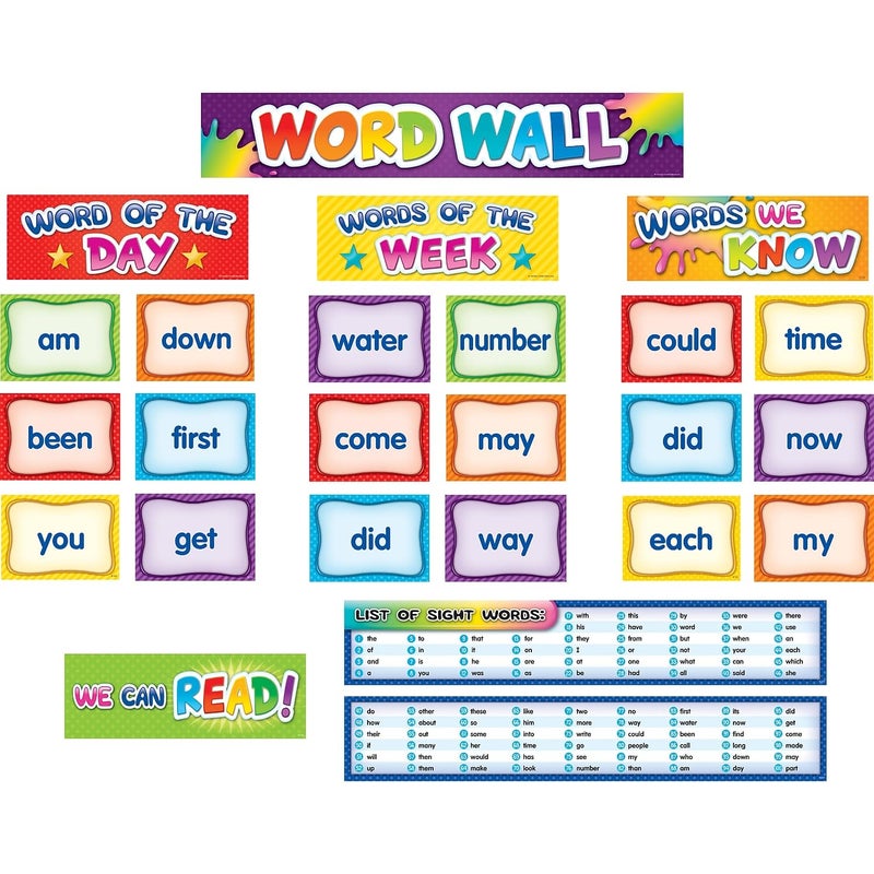 Teacher Created Resources First 100 Sight Words Pocket Chart Cards (TCR20845) - Image 1