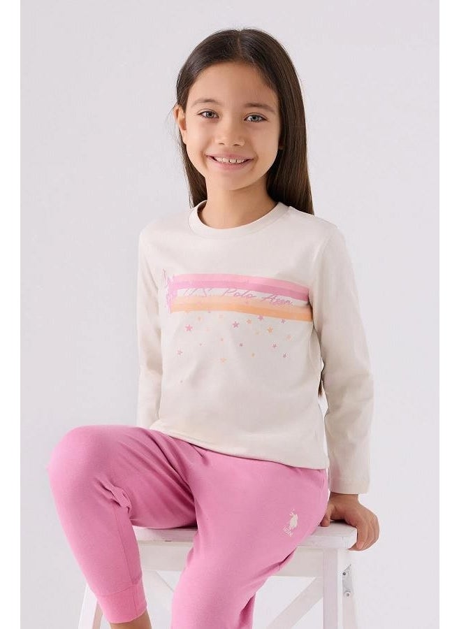 U.S. Polo Assn. - U.S. Polo US1962-4 Girls Pajama Set - Image 1