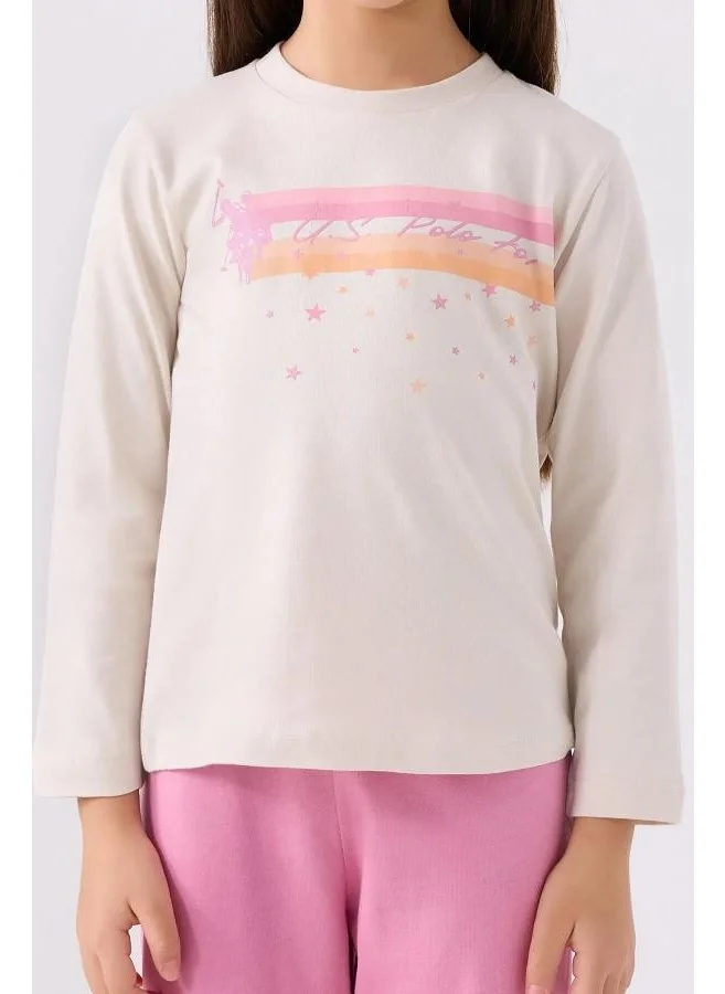 U.S. Polo Assn. U.S. Polo US1962-4 Girls Pajama Set