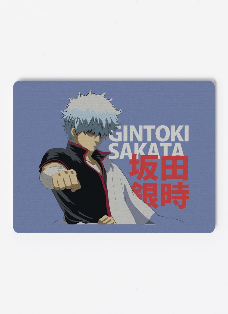LOUD UNIVERSE Gintama Jar Gintoki Sakata Design Non-Slip Rubber Base Mouse Pad Print Gintama Rectangular Desk Mouse Pad Gintoki Fan Anime Character Fan- - Image 1