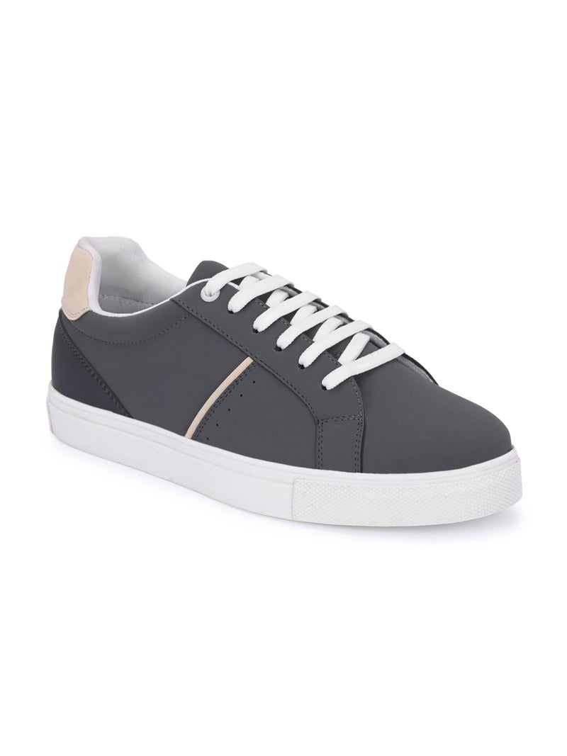 Centrino Women Casual Sneaker | Ultra Soft Cushion | Trendy & Lightweight Design | Low Top Flat Sole | Colorblock Sneakers | White Sneakers Girl Shoes 7610-6 - Image 1
