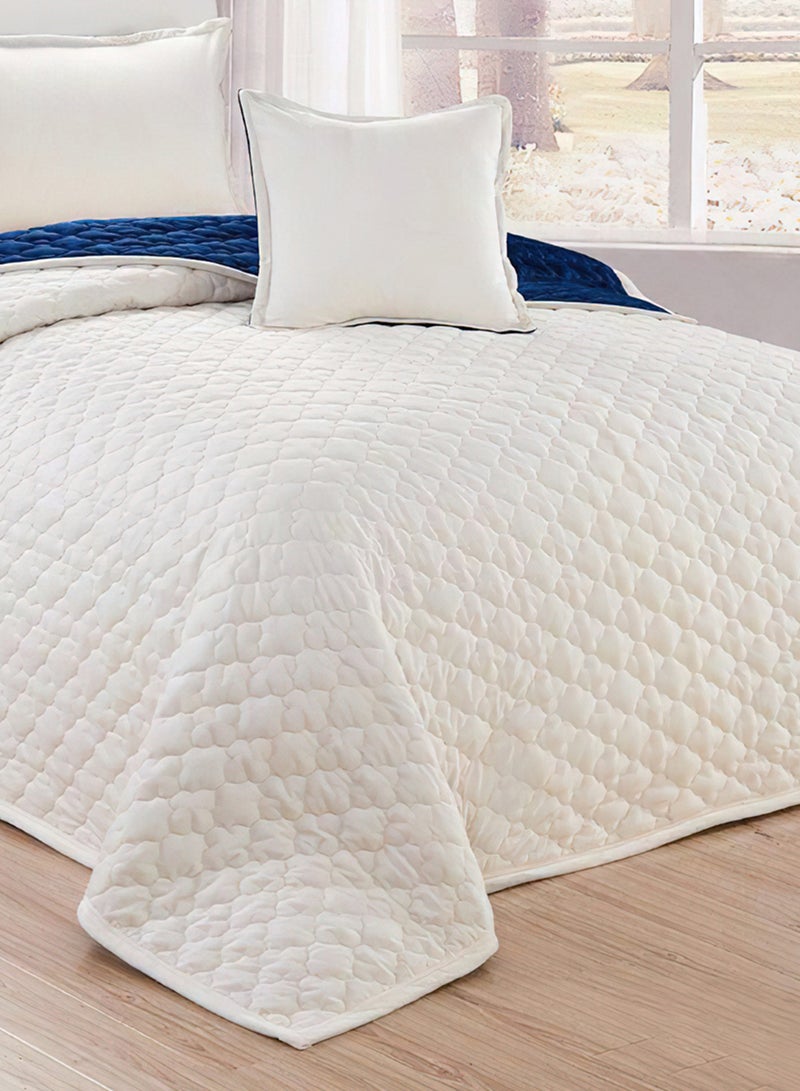 Sleep night Soft Velvet Comforter set, 6 Pcs Soft Bedding Set, King Size 220x240cm - Image 2