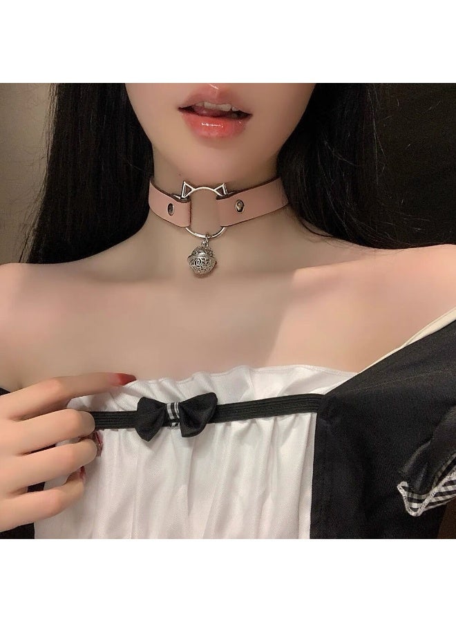 HaDoii Leather Adjustable Necklace, Lovely Neckband - Image 2