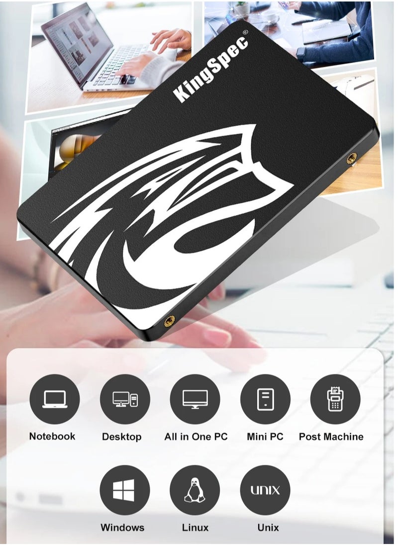 KingSpec SSD Drive HDD 2.5" Hard Disk SSD 1TB SATA Disk Internal Hard Drive for Laptop PC  - Image 5