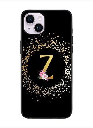 Rugged Black edge case for Apple iPhone 14 Plus, Soft Flexible Phone case Custom Monogram Initial Letter Floral Pattern Alphabet - Z (Black) - pzsku/ZE8F9767BB2F7CF2E7DD3Z/45/_/1704954872/8ddbb74a-3f0f-4f19-b9fb-0efda3a134b4