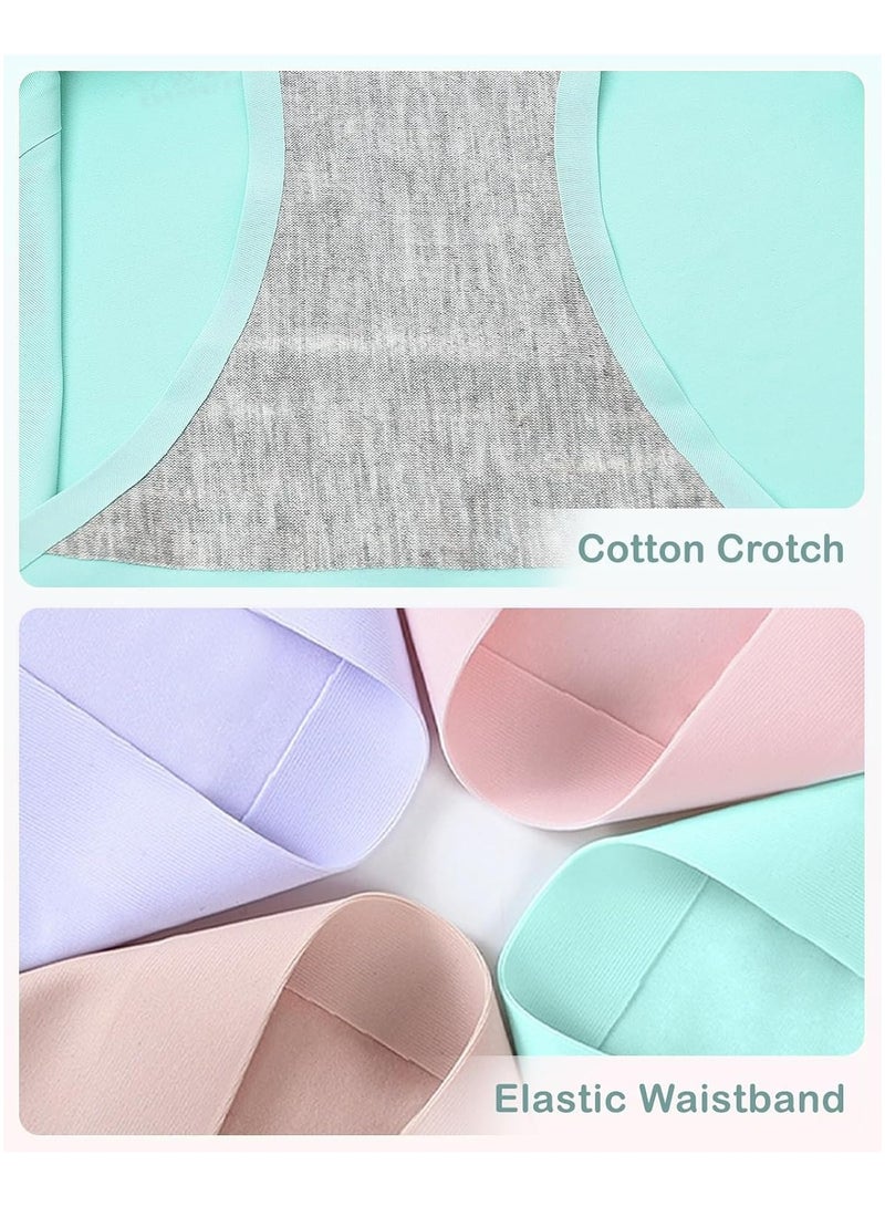 لوف بيل ملابس داخلية نسائية من LOVE BELL بدون خياطة مكونة من 6 قطع - ملابس داخلية غير مرئية وناعمة وسلسة للسيدات. (الإمارات العربية المتحدة/المملكة العربية السعودية، ألفا، كبير، عادي، عادي، ناعم وكلاسيكي عادي - عبوة من 6 قطع) - Image 5