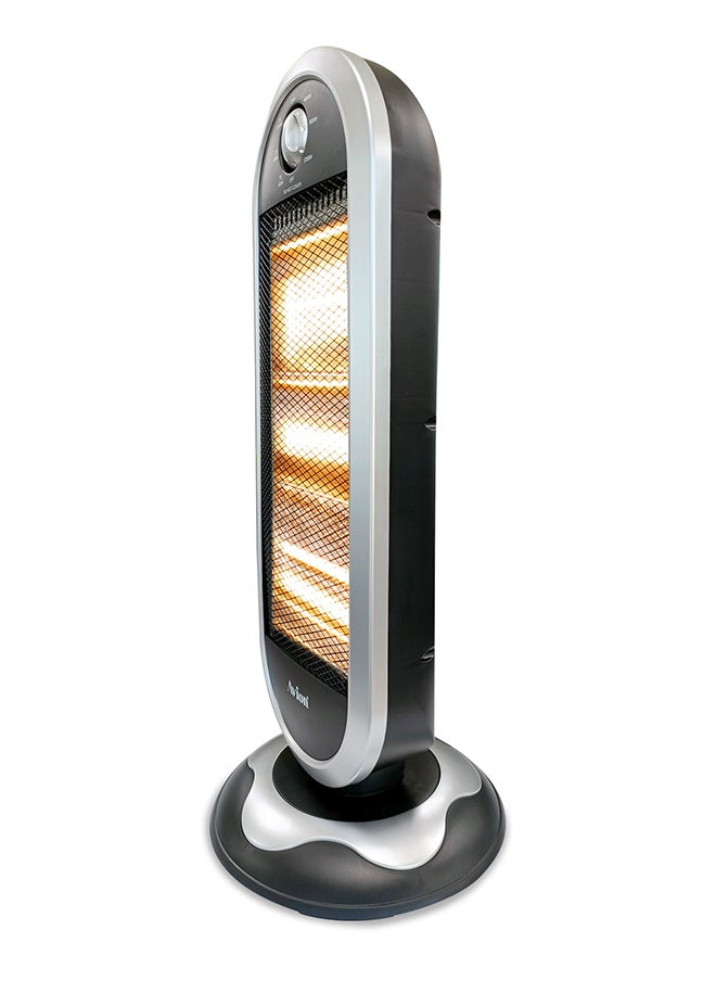 Halogen Heater, 1200 Watts, Oscillation Function, Wide Angle Heat Reflector 3 Heat Level