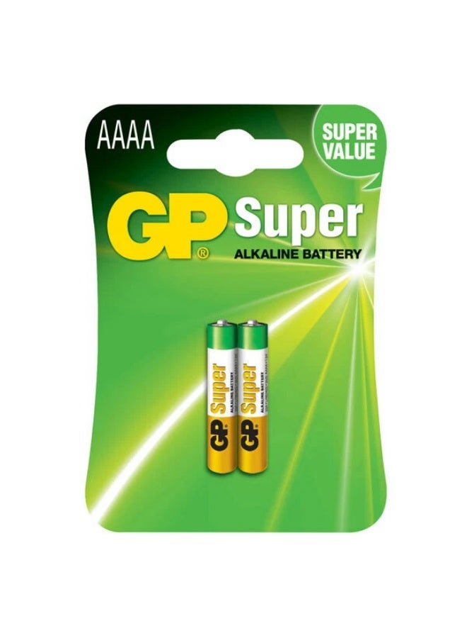GP 2-Pieces GP Super AAAA Alkaline 1.5V Batteries - Image 1