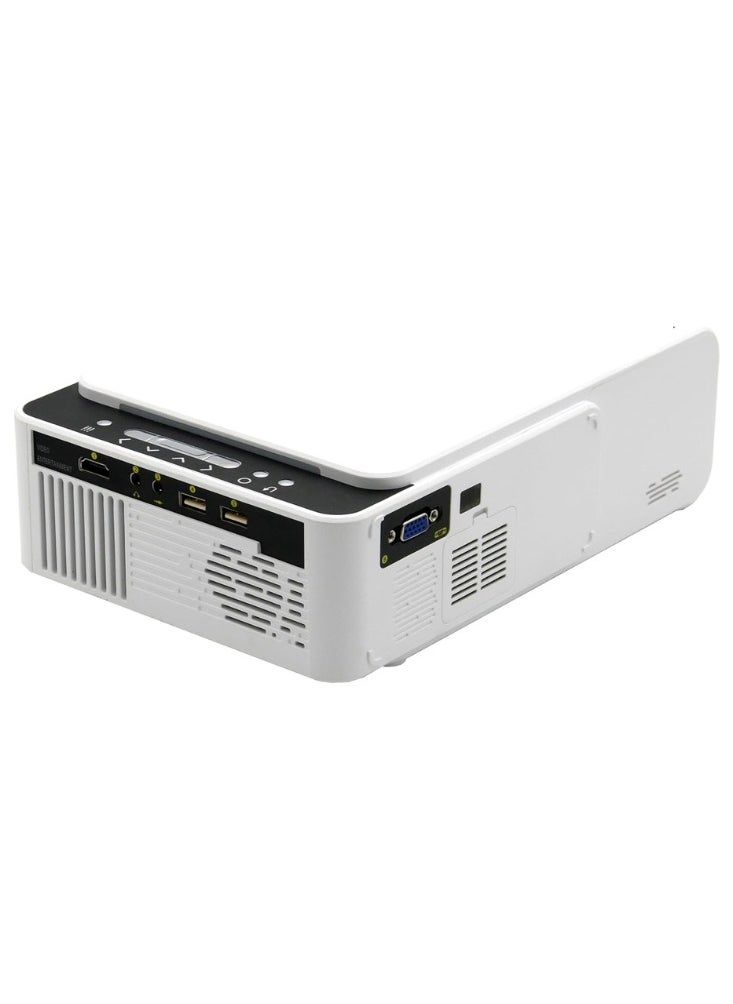 Generic - WiFi LED Projector 1080p Full HD – Portable Mini Projector with Built-in YouTube, HDMI, VGA, USB, Miracast Support – 3200 Lumens - Image 1