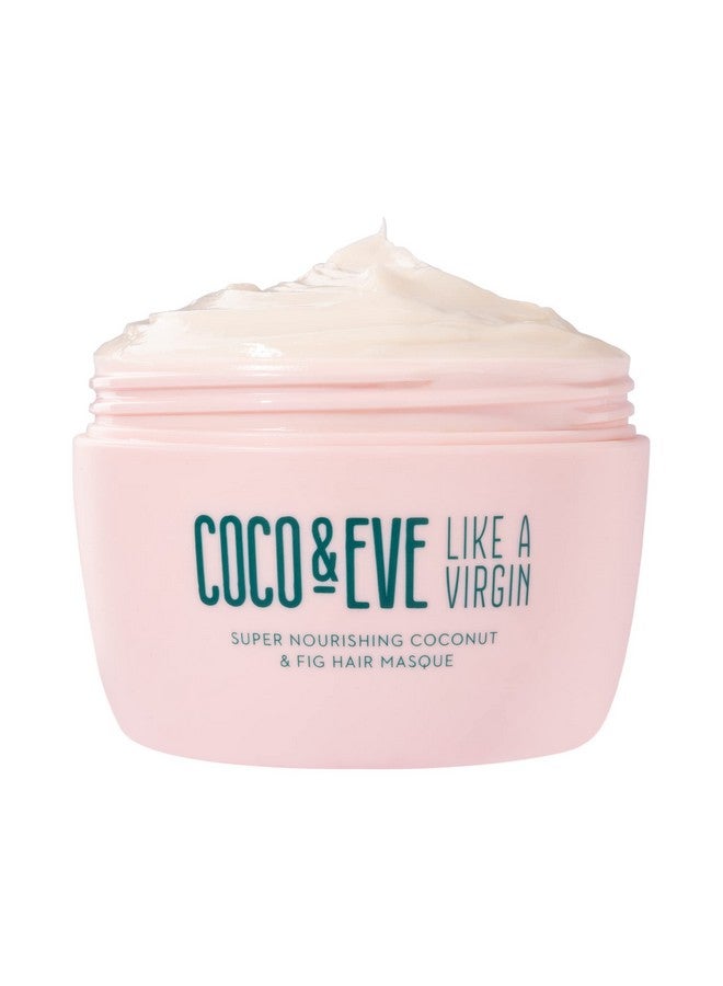 COCO & EVE Coco & Eve Like a Virgin Hair Masque - Coconut & Fig Hair Mask for Dry Damaged hair with Shea Butter & Argan Oil for Hair Repair & Hydration | Deep Conditioning Mask Hair Treatment (212 ml)  - Image 1