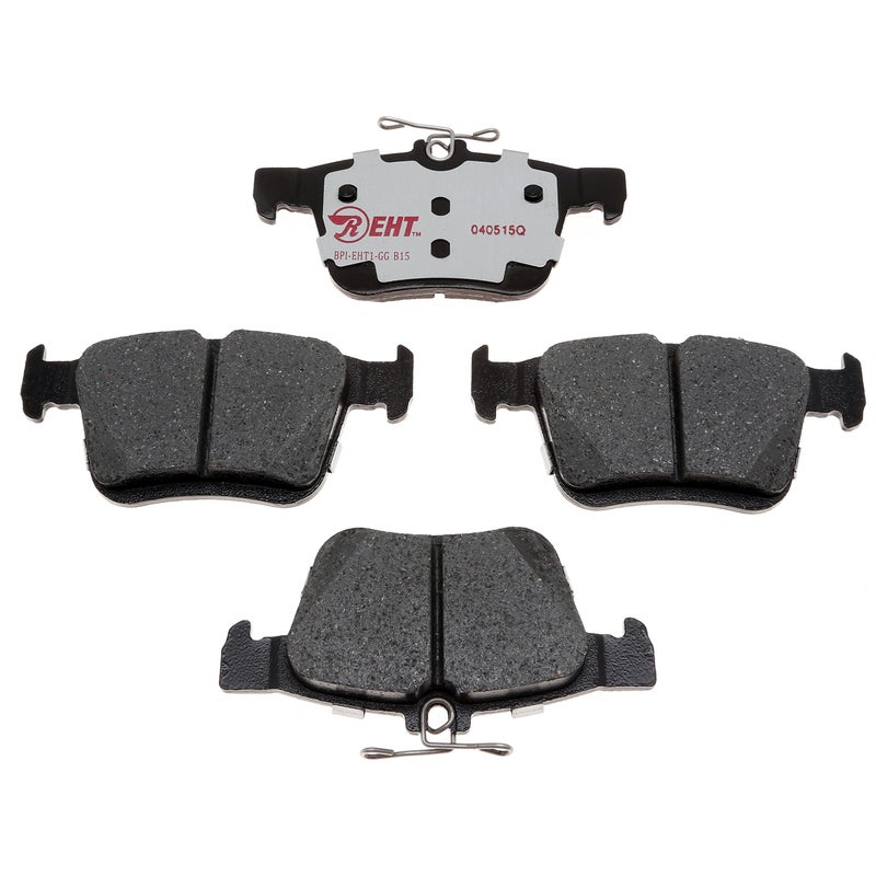 Raybestos Element3 EHT Automotive Replacement Rear Brake Pad Set for Selected Audi A3 S3 TT Quattro and Volkswagen Arteon Atlas eGolf Golf R Jetta Tiguan Model Years EHT1761H