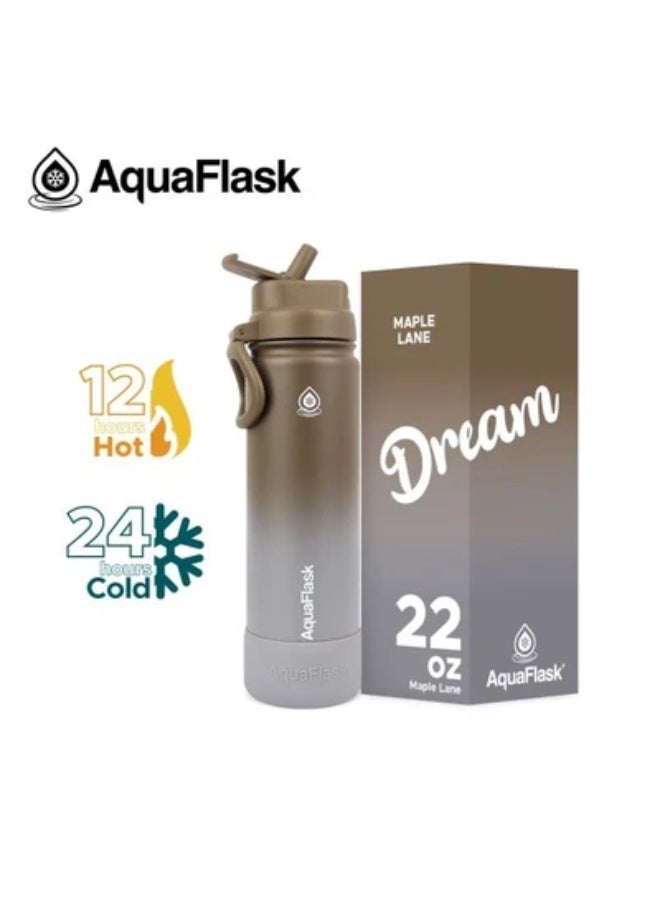 AquaFlask Stainless Steel Maple Lane 0.65L - Image 1