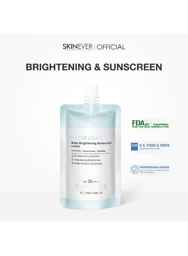 سكينيفر SKINEVER Brightening Body Sunscreen SPF50 – Water Light - Image 3