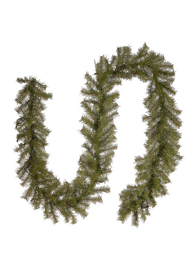 National Tree Company National Tree Company Pre-Lit Artificial Christmas Garland, Green, Norwood Fir, White Lights, Plug In, Christmas Collection, 9 Feet  - Image 2