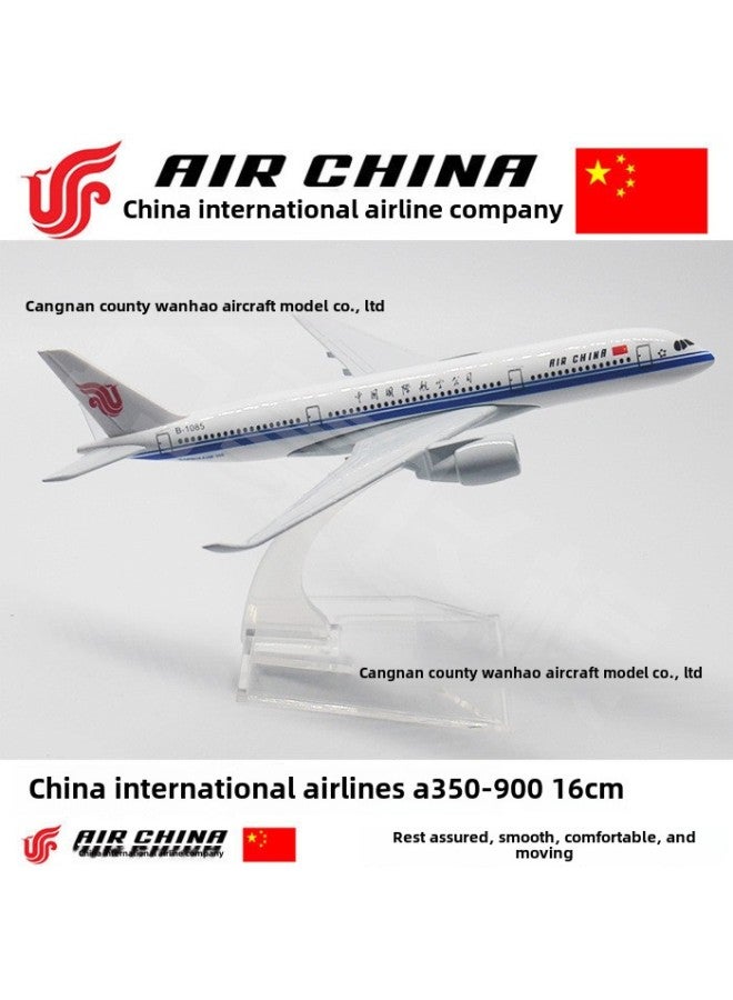 Special 15 Yuan A350 Aircraft Model 16cm Hong Kong Cathay Pacific Malaysia Airlines Vietnam International Gift Collection Alloy Simulation-Color:A350 Cathay Pacific - Image 4