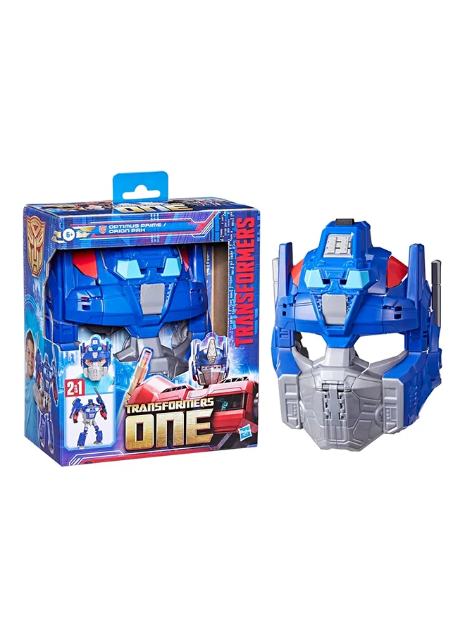 HASBRO - TRANSFORMERS Transformers One 2 in 1 Optimus Prime (Orion Pax) 9.9 Inch Robot Action Figure, Converts to Mask, Interactive Toys for Boys and Girls Ages 6 and Up