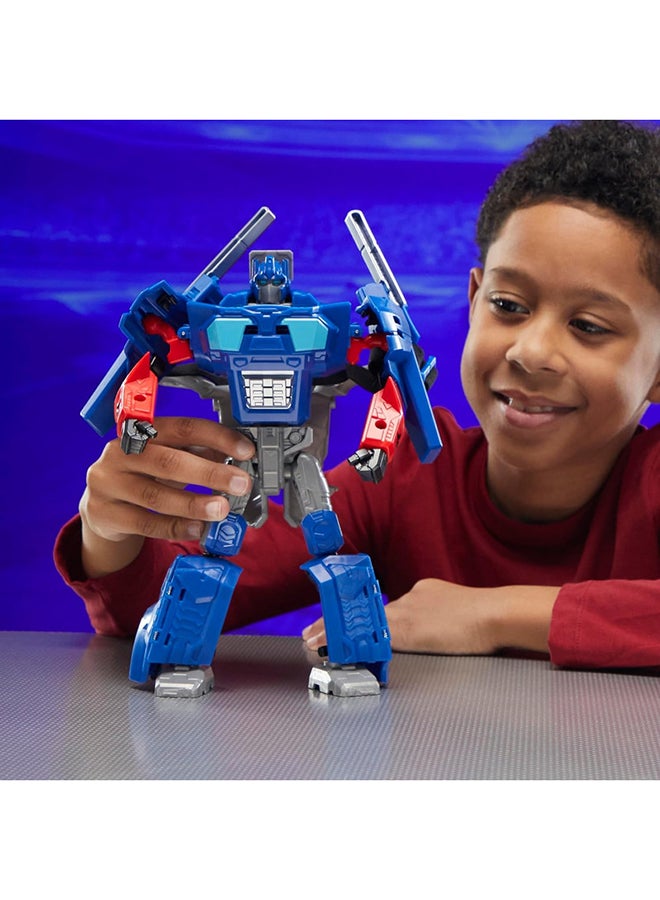 HASBRO - TRANSFORMERS Transformers One 2 in 1 Optimus Prime (Orion Pax) 9.9 Inch Robot Action Figure, Converts to Mask, Interactive Toys for Boys and Girls Ages 6 and Up  - Image 5