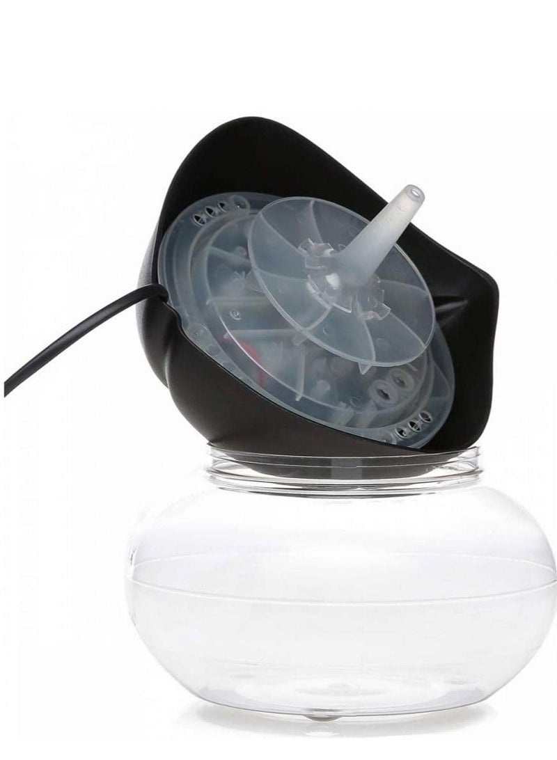 Leaf Shaped Electrical Water Air Refresher Black/Clear - Image 2