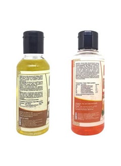 Khadi Pure Sweet Almond (Small) & Orange Lemongrass Sls Massage Oil, 210 Ml (Pack Of 2)  - Image 2