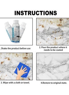 JUE-FISH Stone Nano Crystal Coating Granite Cleaner Nano Crystal Plating Agent for Kitchen  - Image 4