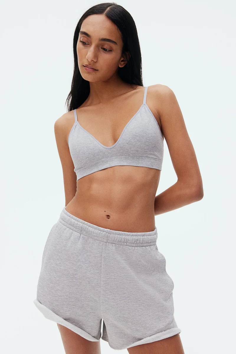 اتش اند ام حمالة صدر ناعمة مبطنة بدون درزات