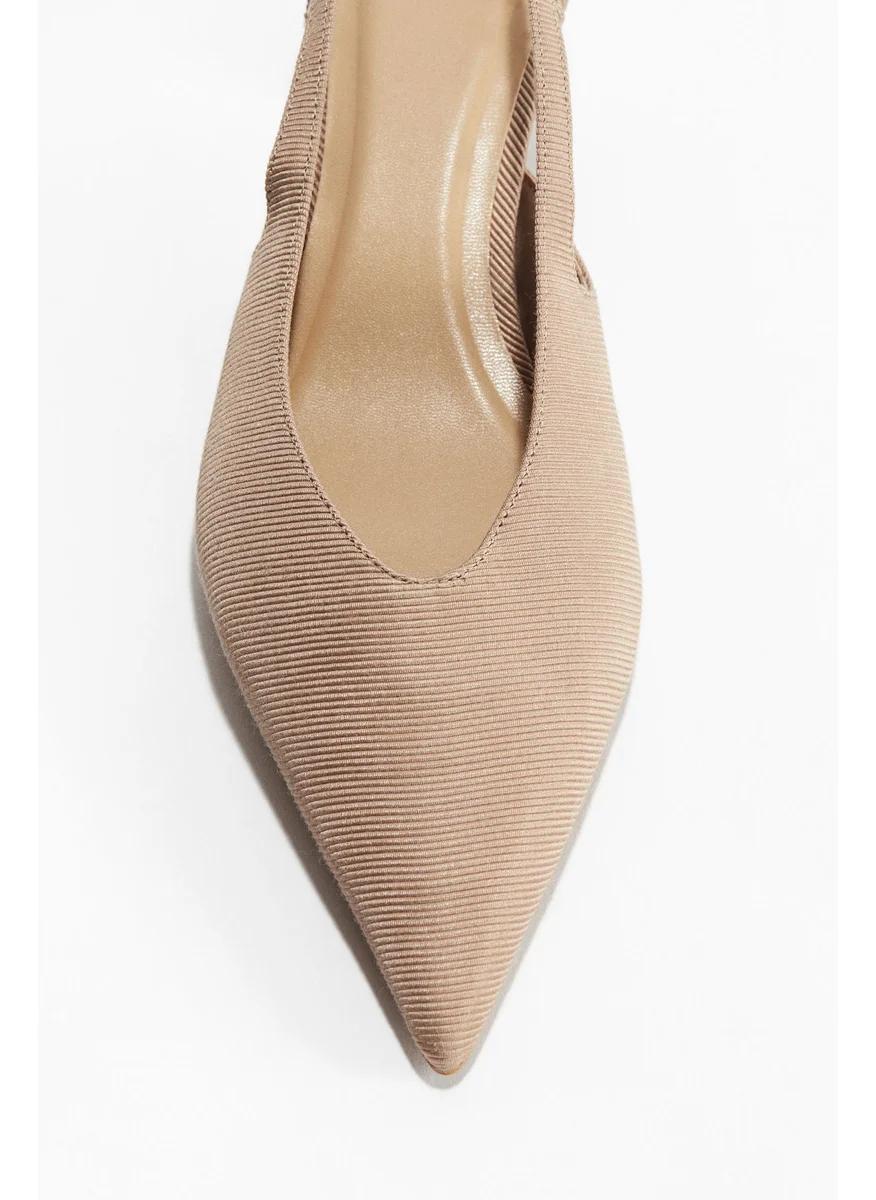 اتش اند ام Pointed Slingbacks