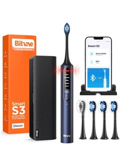 Bitvae Bitvae BVS3 Tooth Brush With 4 Heads And Travel Case  - Image 1