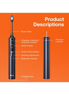 Bitvae Bitvae BVS3 Tooth Brush With 4 Heads And Travel Case  - Image 2