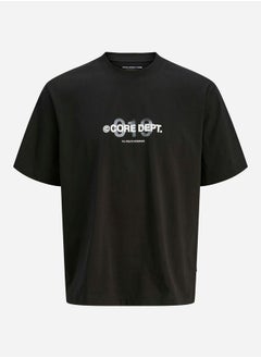 Jack Jones Slogan Print Crew Neck T-Shirt 