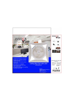 Veto Veto 60x60 Energy Saving Moden Ceiling Fan with LED Light and Remote Control Modern Design Luxury Ceiling Fan  - Image 2