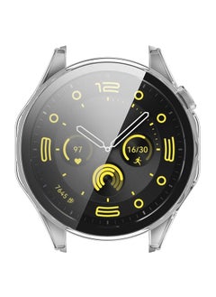 Muyixin Compatible for Huawei Watch GT4 46mm Clear Thin TPU Protector Bumper Watch Frame Case Cover Clear  - Image 4