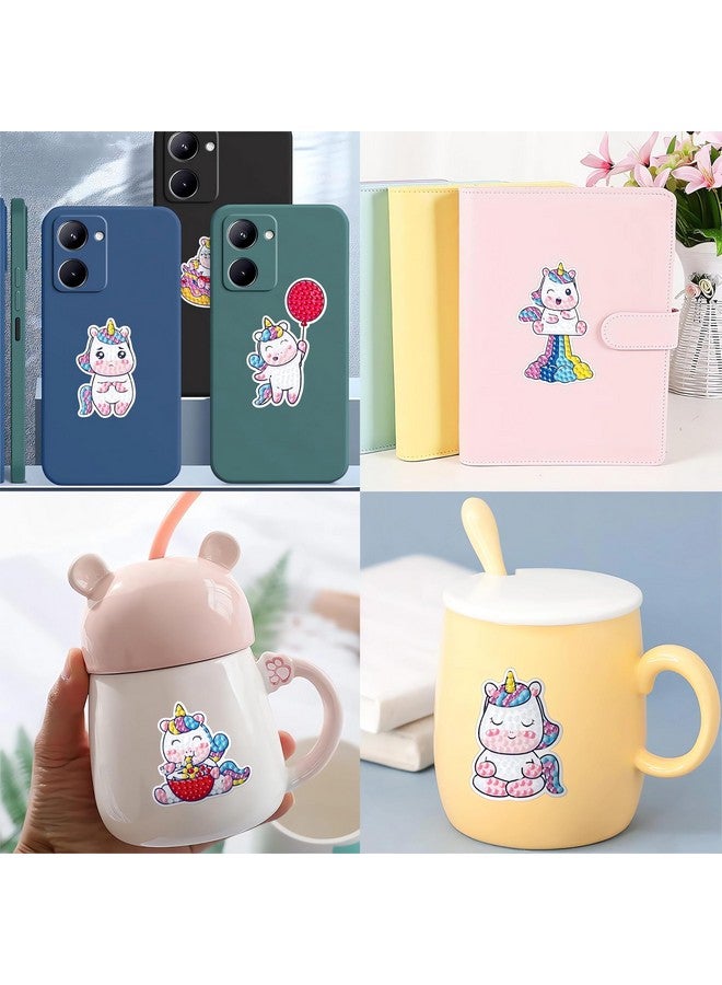 سيلي مي مجموعة رسم ماسي للأطفال من SILLYME، 16 ملصقًا كاواي، مجموعة رسم ماسي للأطفال، مجموعة رسم ماسي للأطفال، مجموعة اصنعها بنفسك، هدية عيد ميلاد للبنات - Image 4