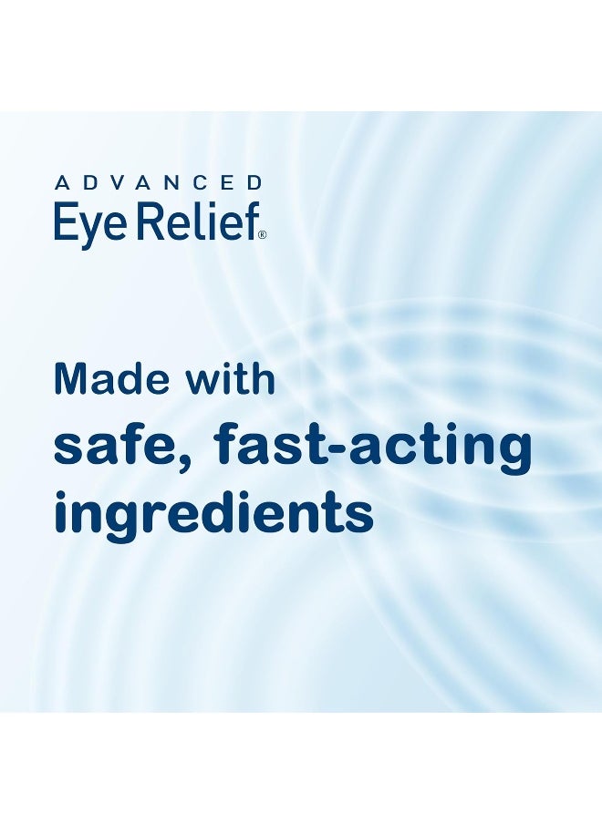 Bausch + Lomb Advanced Eye Relief Maximum Redness Reliever, 0.5-Ounce Bottles (Pack Of 6)  - Image 2
