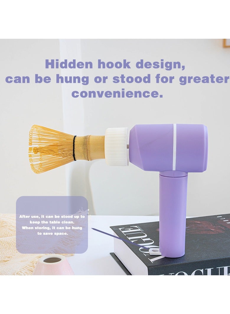 general The electric matcha brush and electric tea whisk device can be adjusted in three gears to precisely match your preferences - Image 4