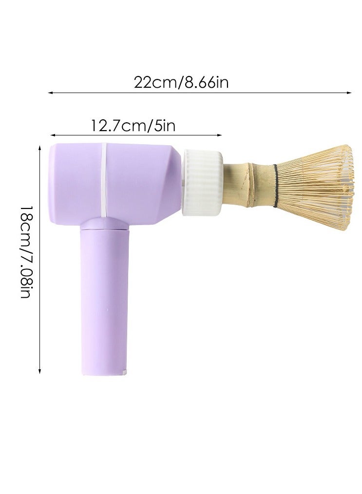 general The electric matcha brush and electric tea whisk device can be adjusted in three gears to precisely match your preferences - Image 5
