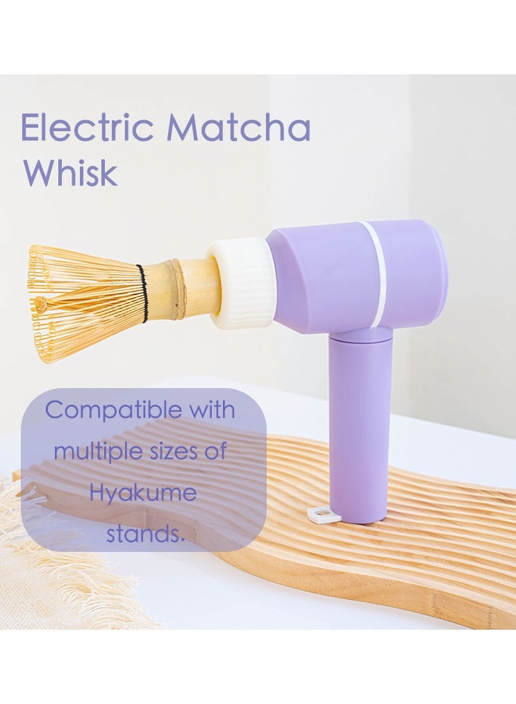general The electric matcha brush and electric tea whisk device can be adjusted in three gears to precisely match your preferences - Image 1