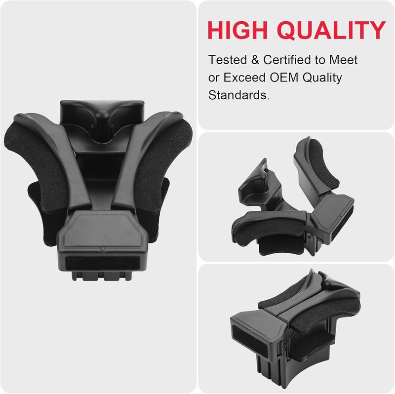 VASTAUTO Cup Holder Insert Divider Compatible with 2000-2015 Toyota Lexus Replace# 55633-60050 Front Center Cup Holder Insert - Image 4