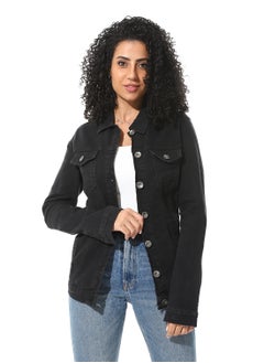 Andora Casual Long Sleeves Denim Jacket  - Image 1