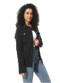Andora Casual Long Sleeves Denim Jacket  - Image 2