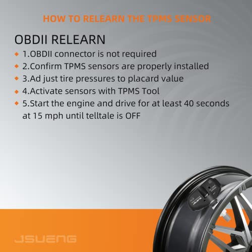 Jsueng مجموعة Jsueng من 4 حساسات TPMS، 315 ميجاهرتز لنظام مراقبة ضغط الإطارات لسيارات أكورا MDX RL TL، هوندا بايلوت أوديسي تورينغ ريدجلاين RT بديل 06421S3VA04 06421S9VA03 - Image 5