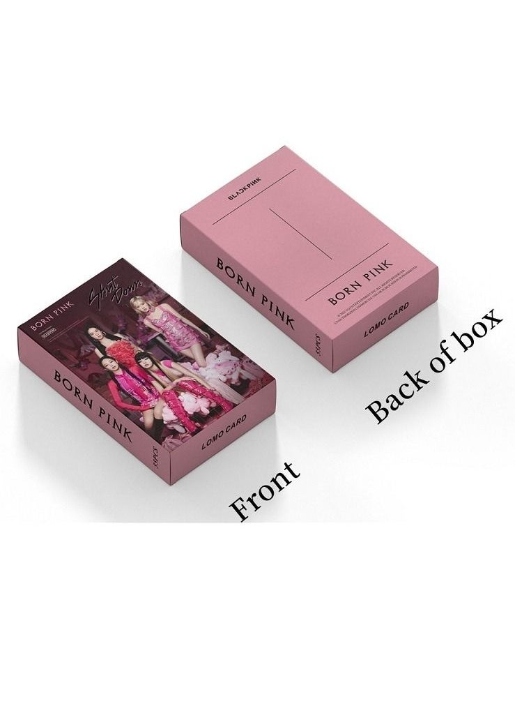 EHOME 55Pcs Blackpink Born Pink New Album Photo Lomo Cards  - Image 4