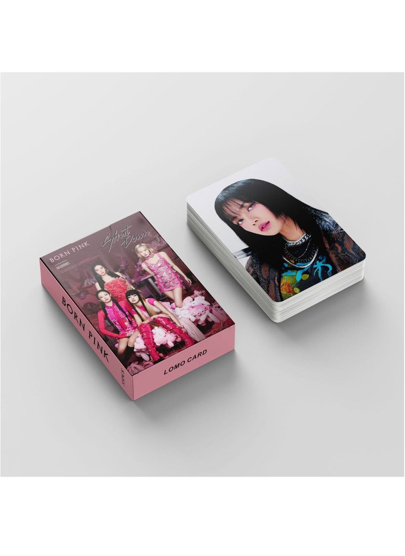 EHOME 55Pcs Blackpink Born Pink New Album Photo Lomo Cards  - Image 5